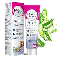 Veet Silk and Fresh Hair Removal Cream, Sensitive