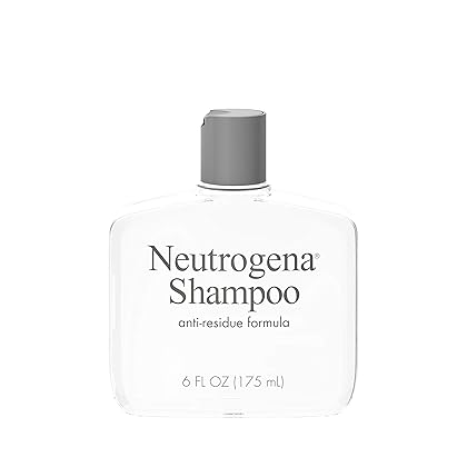 Neutrogena Anti-Residue Clarifying Shampoo, Gentle Non-Irritating Clarifying Shampoo to Remove Hair Build-Up & Residue, 6 Fl Ounce