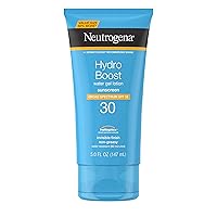 Hydro Boost Water Gel Non-Greasy Moisturizing Sunscreen Lotion with Broad Spectrum SPF 30, Water-Resistant Hydrating Sunscreen Lotion, 5 fl. Oz