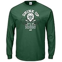 Drink Up Fly High T-Shirt for Philadelphia Football Fans (SM-5XL)