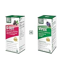 Bell Bundle - Virux L Lysine & G-Out Uric Acid Cleanse - 25 Years Around The World, Sold Directly by The Manufacturer