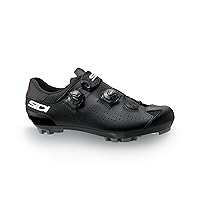Sidi | XC Cross Country Shoes Wide Fit, Professional Mountain Bike Shoes for Men MTB Eagle 1 MEGA, Soft Instep Closure System, Integrated Heel