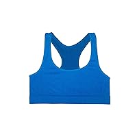 Kurve Girl’s Sleeveless Tank Top, Seamless Stretchy Crop Racerback Undershirt Bra UV Protective Fabric UPF 50+ Made in USA
