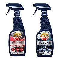 30510 Convertible Vinyl Top Cleaning and Care Kit - Cleans And Protects Vinyl Tops - Includes Tonneau Cover And Convertible Top Cleaner 16 fl. oz. + Automotive Protectant 16 fl. oz.,,Blue