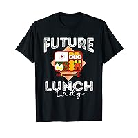 Vintage Future Lunch Lady Funny Lunch Lady Tools Lover T-Shirt