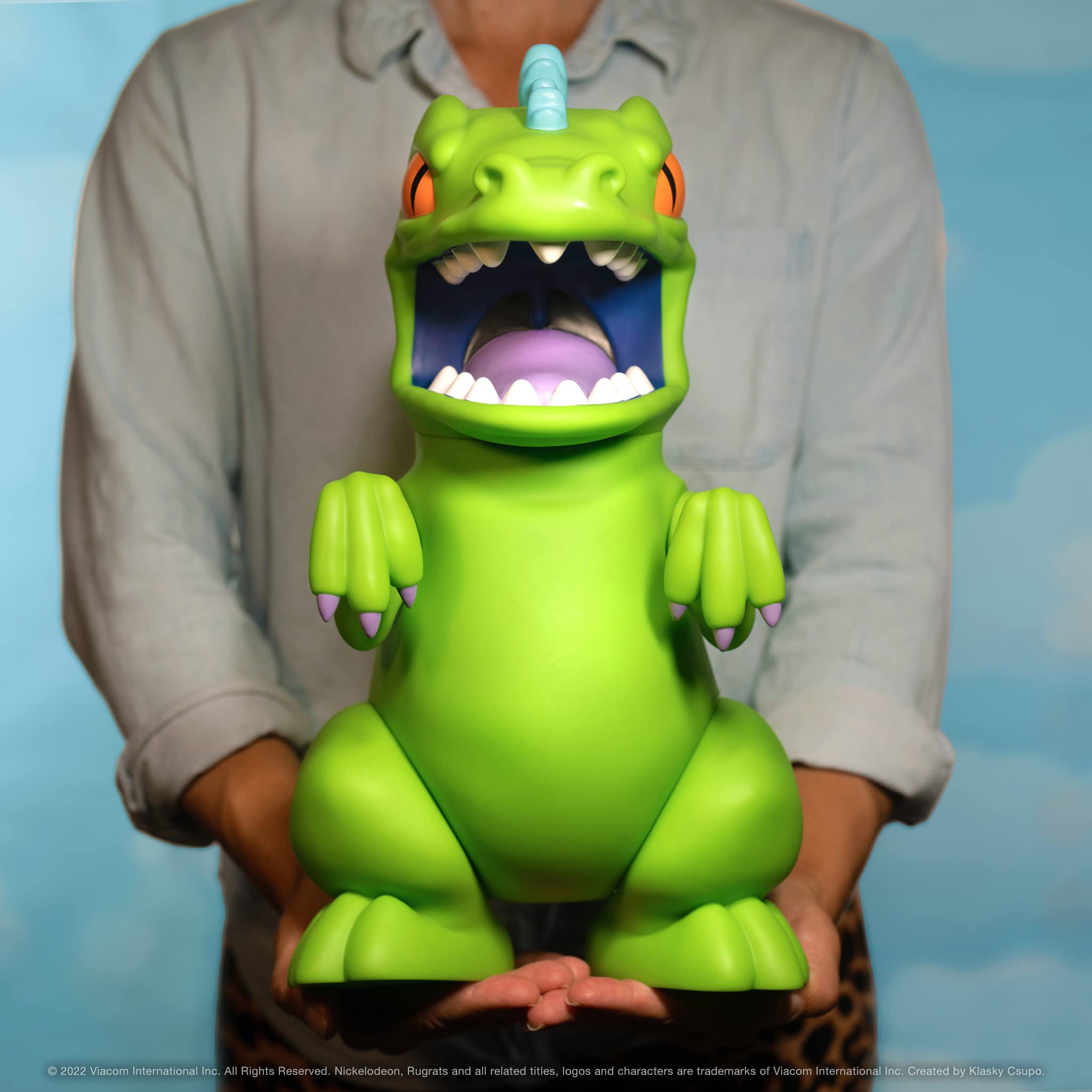 Super7 Rugrats Reptar 16 in Supersize Figure