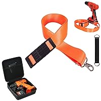 Khanka Adjustable Drill Shoulder Strap Holder and Case for Black+Decker LDX120C/LD120VA Cordless Drill/Driver