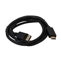 Nippon Labs DP-HDMI-6 6' DisplayPort Male to HDMI Male Cable