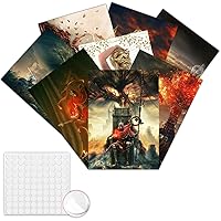 moriso Elden Game Posters (8 Pack with Wall Collage Kit) 11.2