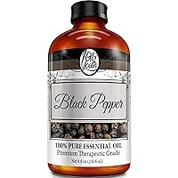 Oil of Youth Essential Oils 8oz - Black Pepper Essential Oil - 8 Fluid Ounces