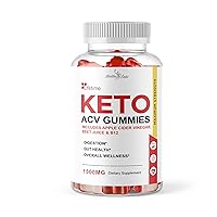 Lifetime Keto ACV Gummies, Apple Cider Vinegar Ketosis, New Strong Time Released Formula, 1500mg Once a Day Life Time, Ketogenic Support Supplement, Ketos Gummy (1 Pack) 30 Day Supply