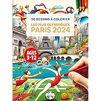50 dessins à colorier pour enfants: Les jeux olympiques Paris 2024 (French Edition)