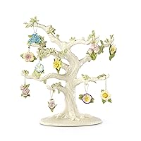 Celebrate Flowers 10-Piece Ornament & Tree Set, 6.35 LB, Multi, 11