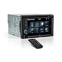 Planet Audio P9628B Car Stereo System - 6.2 Inch Double Din, Touchscreen, Bluetooth Audio and Calling Head Unit, MP3, CD Player, DVD, USB, SD, AUX in, AM/FM Radio Receiver, Hook Up to Amplifier