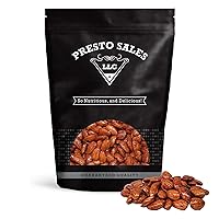 Almonds, Sugar Free and Glazed, Fresh and Delicious Perfectly Natural, Quality, Fresh, Ideal snacks, packaged in resealable 1 lb. (16 oz.) pouch bag by Presto Sales LLC