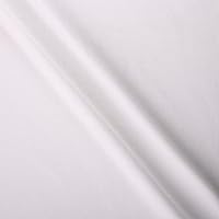 Mook Fabrics Flannel Snuggle Solid, White 15 Yard Bolt
