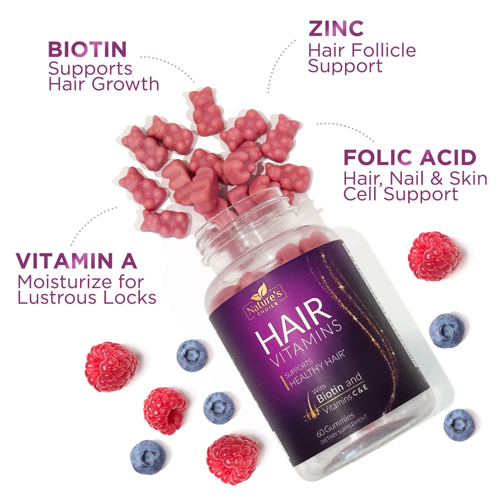 Aggregate more than 149 biotin gummies for hair growth best