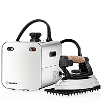Reliable 4100IS Professional Steam Iron Station with Eco Mode, 120V, 4 Safety System, 2.2L Boiler Stainless Steel Boiler, 2.2M Steam Hose Made with Aluminum Soleplate Iron, Made in Italy