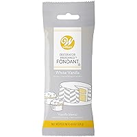Wilton Decorator Preferred White Vanilla Fondant, 4.4 oz. - Note that Packaging May Vary