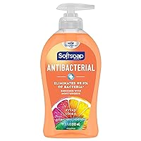 Softsoap Antibacterial Hand Soap White Tea & Berry Scented 50oz Refill & Crisp Clean Scented 11.25oz Pump