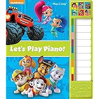 Nickelodeon PAW Patrol, Bubble Guppies, and more! - Let's Play Piano! Board Book with Built-In Keyboard Piano - PI Kids (Play-A-Song)