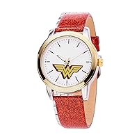 Wonder Woman Ladies Watch, DC Comics Casual Dressy Analog Quartz Watch