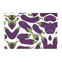 Cartoon Eggplant Print Picture Puzzle,Puzzle Picture Family Decorations,Jigsaw Puzzles for Adults 300 Piece Jigsaw Puzzle,15 