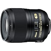 Nikon AF-S FX Micro-NIKKOR 2177 60mm f/2.8G ED Standard Macro Lens for Nikon DSLR Cameras,Black