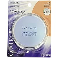 COVERGIRL Advanced Radiance Age-Defying Pressed Powder Natural Beige 120.39 Ounce (packaging may vary)
