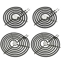 WB30M1 WB30M2 Electric Stove Burner Replacement by Blutoget - Ge Electric Range Burner Element - Fit for GE Hotpoint Ken-more Electric Range Stove - 2 6