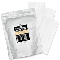 Gutenberg's Dank Pressing Co 3x6 inch tough tea filter bags 25-50 Packs | nylon filter bags | All Micron Sizes (50-Pack, 37 Micron (u))