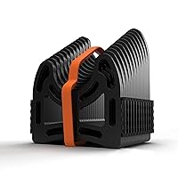 Camco Sidewinder 15-Ft Camper / RV Sewer Hose Support - Flexible Telescoping Design for Avoiding Obstacles & Deep Cradles Secure RV Sewer Hose - Out-of-the-Box Ready & Folds for RV Storage (43043)
