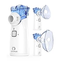 Portable Nebulizer - Nebulizer for Adults and Kids, Nebulizer Machine for Adults and Kids with 3 Nebulizer Masks and Adjustable Nebulization Rate, Handheld and Easy to Use