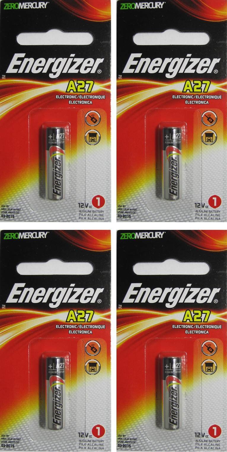 Energizer A27 Alkaline Battery X 4 Batteries