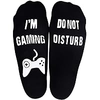 Unisex Cotton Socks If U Can I'm Gaming Socks, Gamer Socks Funny Novelty Socks Great Christmas for Men Women