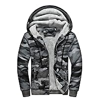 Light Up Hoodies For Men Autumn And Winter Color Loose Casual Plush Jacket