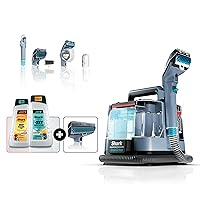 Shark PX202BRN StainStriker Portable Spot, Stain, & Odor Eliminator for Carpets, Area Rugs, Upholstery, Cars, with Bonus Accessories and Cleaning Solutions, Perfect for Pets, Nordic Blue