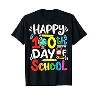 Happy 100th Day of School 100 Days of School Teacher Student T-Shirt