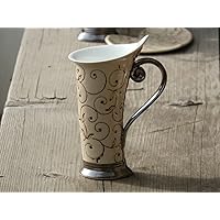 Ceramic Mug, Tea Mug,Handbuilding, Ceramics and pottery, Ceramic cup, Tea cup, Coffee cup, Coffee mug, Handmade mug, Unique mug, Pottery mug, Wedding Gift