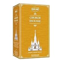 HEM Catholic Church Masala Incense Sticks Used for Orthodox (Pack of 12 180g) | Natural Fragrance for Aromatic Rooms | for Stress Relief & Relaxation