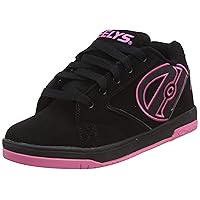 Heelys Kids Propel Skate Shoe, Black Hot Pink, 13 Child