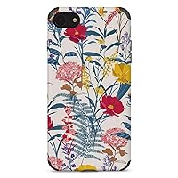 Trendy Bright Floral Microfiber Case Shockproof Phone Case Cover Print Phone Cover for iPhone 7