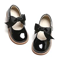 Toddler Girl Mary Jane Dress Shoes-Little Girl School Uniform Shoes for Wedding Party