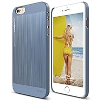 elago Outfit Matrix Aluminum and Polycarbonate Dual Case for The iPhone 6/6S Plus (5.5inch) + HD Professional Screen Film Included - Full Retail Packaging (Royal Blue/Royal Blue)