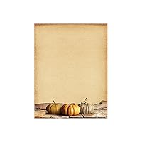 Great Papers! Fall Pumpkins Letterhead, 8.5