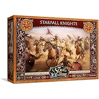 A Song of Ice and Fire Tabletop Miniatures Game Starfall Knights Unit Box - Elite Warriors of House Martell, Strategy Game for Adults, Ages 14+, 2+ Players, 45-60 Minute Playtime, Made by CMON