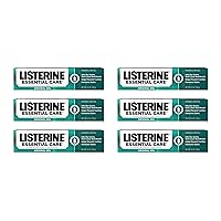 Listerine Essential Care Toothpaste, Bad Breath Treatment, Cavity Prevention, Fluoride Toothpaste; Powerful Mint Flavor, 4.2 oz (Pack of 6)