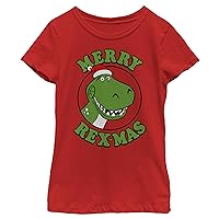 Fifth Sun Disney Pixar Toy Story Merry Rex-mas Christmas Girls T-Shirt