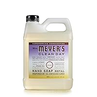 MRS. MEYER'S CLEAN DAY Hand Soap Refill, Made with Essential Oils, Biodegradable Formula, Compassion Flower, Packaging May Vary, 33 fl. oz