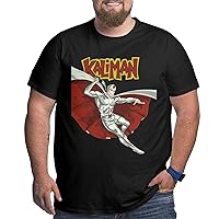 Kaliman Plus Size Mens Shirts Summer Breathable Big Tall Short-Sleeve T-Shirt Sports Running Top Tee